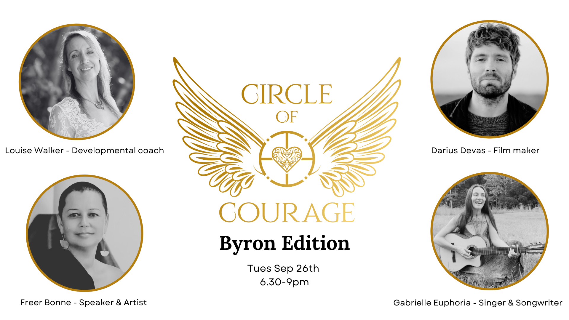 Circle of Courage - Transformational speaking events - 2024 dates to be launched