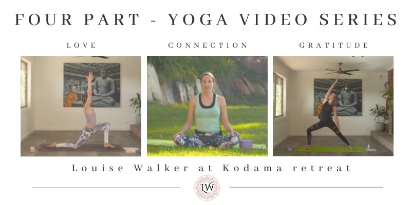 Four Part Yoga Series from Kodama Retreat: Connection : Love : Gratitude : Mind